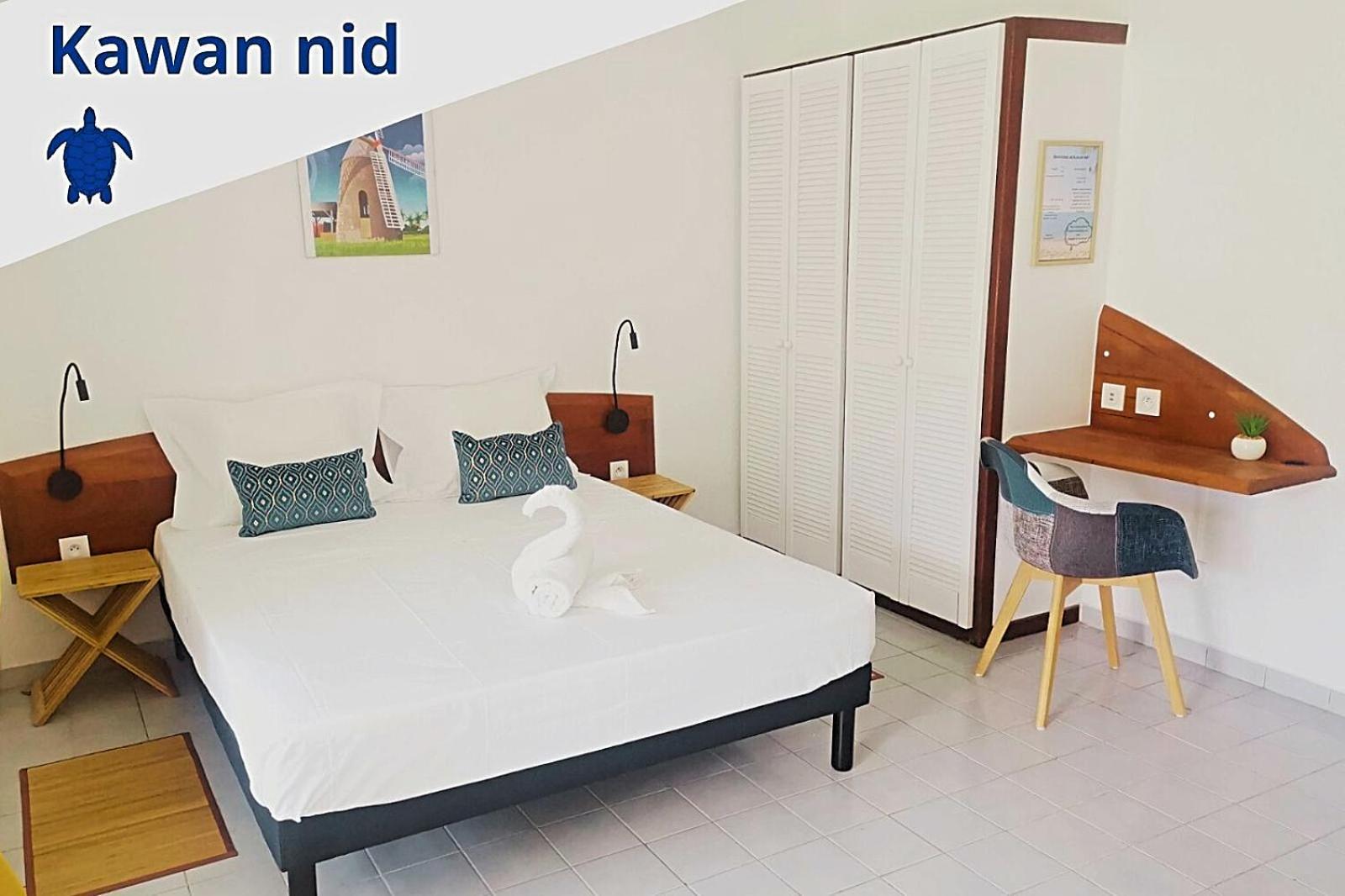 Kawan Nid - Tout Confort, Plage A 2 Min A Pied, Piscine, Wifi, Climatisation Grand-Bourg  Zewnętrze zdjęcie